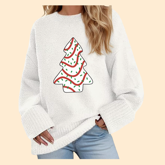 Christmas Tree Cake Sweater