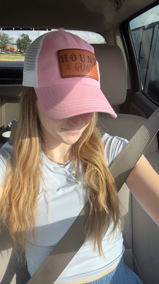 Retro Pink w/ Leather Patch