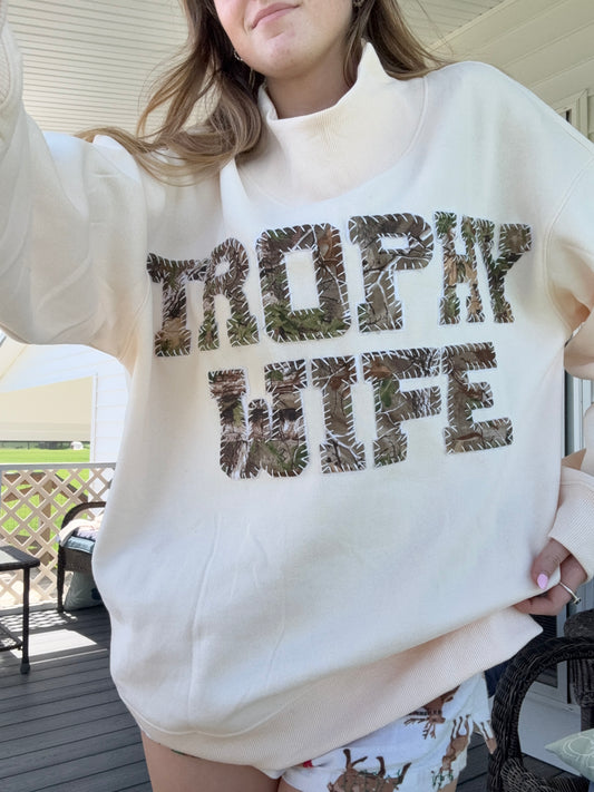 Trophy Wife Mock Neck