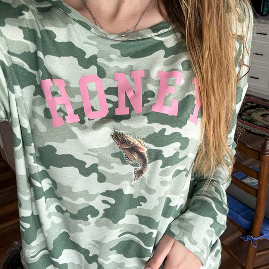 Camo Honey Long Sleeve